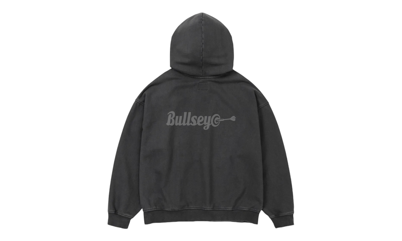 AJOBYAJO Gun Shot Washed Charcoal Hoodie