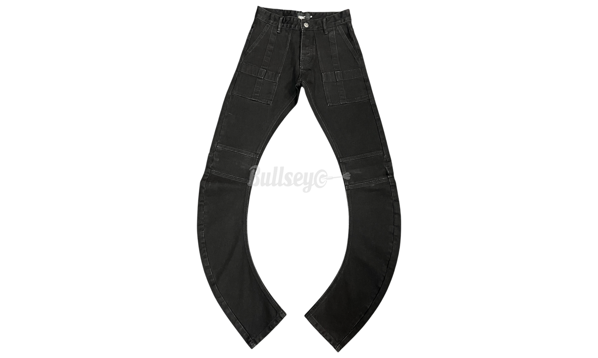 AKINGS Black James Sapphire Stacked Jeans-Bullseye Sneaker Boutique