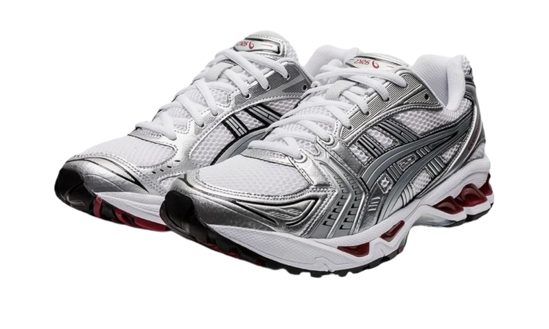 ASICS Gel-Kayano 14 "White Red/Pure Silver"