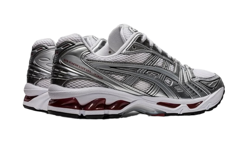 ASICS Gel-Kayano 14 "White Red/Pure Silver"