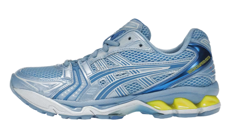 ASICS Gel-Kayano 14 x ICE Studios 'Sky Blue Yellow'-Bullseye Sneaker Boutique