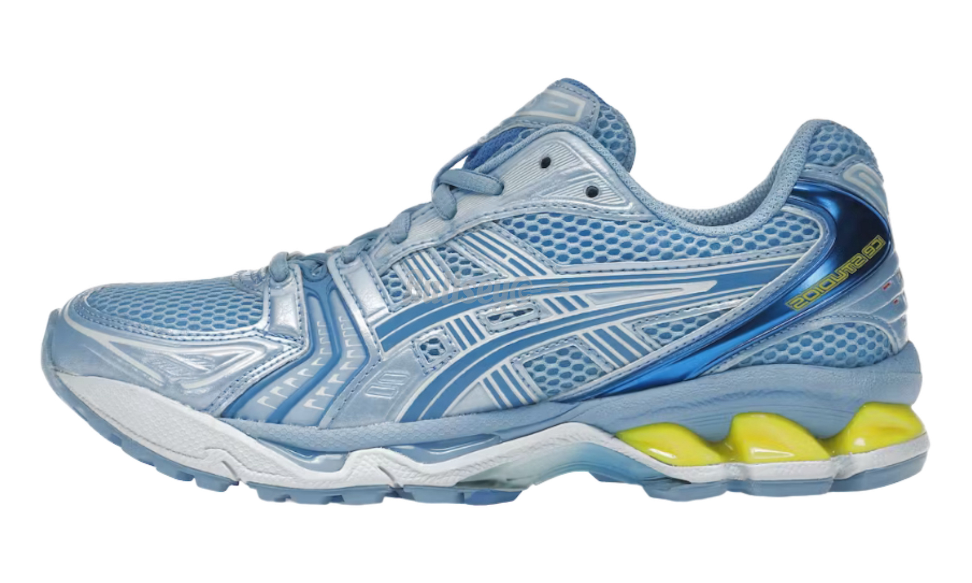 ASICS Gel-Kayano 14 x ICE Studios 'Sky Blue Yellow'-Bullseye Sneaker Boutique