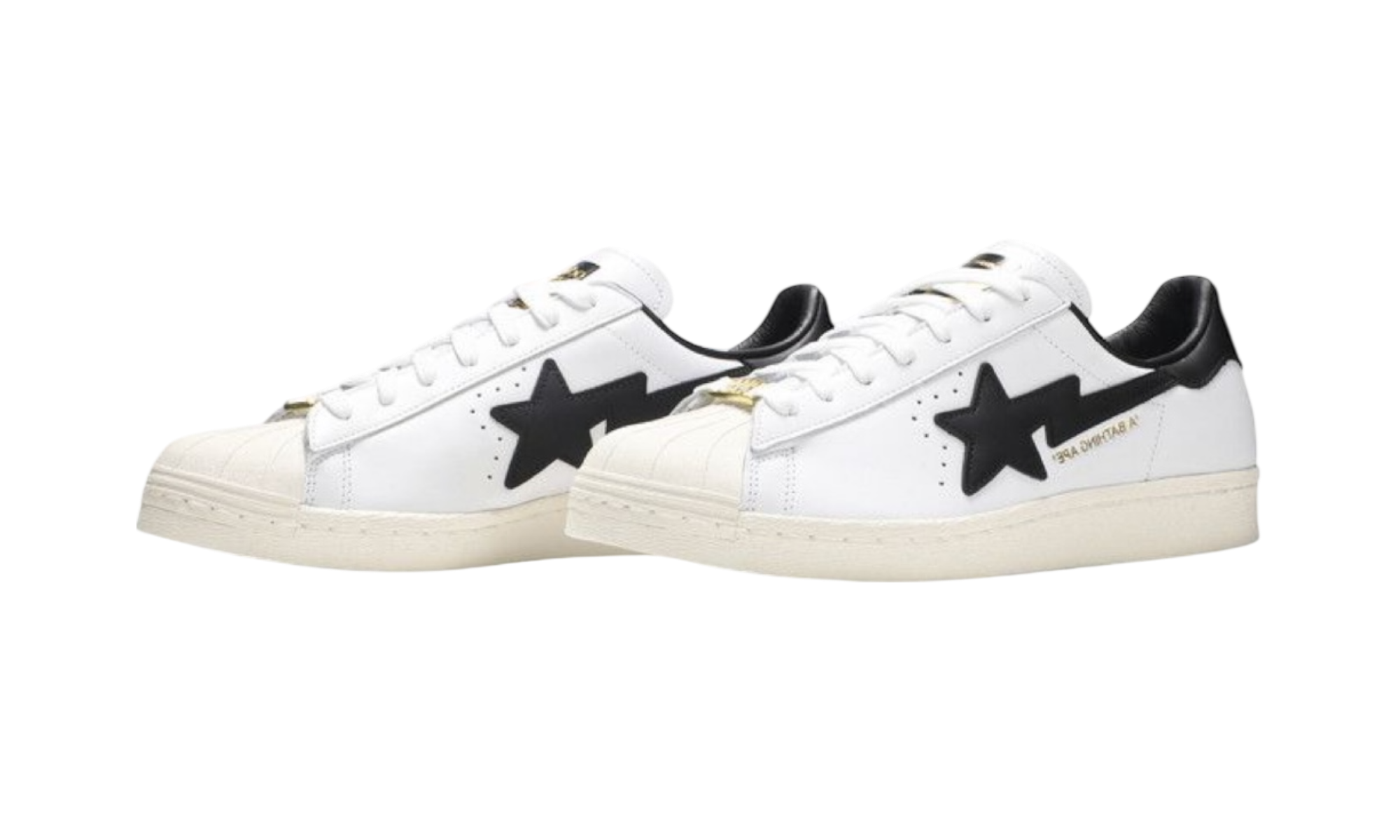 Adidas Superstar 80s Bape "White/Black"