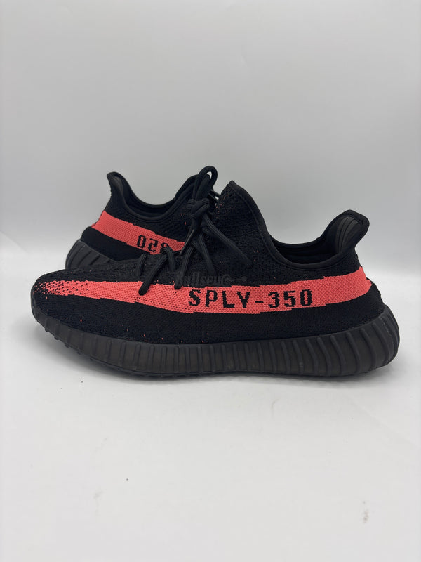 Adidas Yeezy Boost 350 V2 "Core Black Red/Red Stripe" (PreOwned)