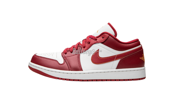 Air Jordan 1 Low "Cardinal Red" (PreOwned)-Geox Pink Sandal