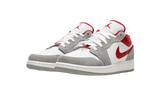 Air Jordan 1 Low SE "Light Smoke Grey Gym Red" GS