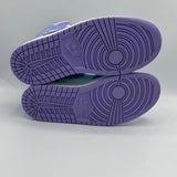 air jordan skaft 1 black toe banned release foot locker "Aqua Purple" (PreOwned)