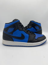 Air Jordan 1 Mid "Black Royal Blue" (PreOwned)