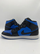 Air Jordan 1 Mid "Black Royal Blue" (PreOwned)