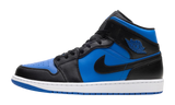 Air Jordan 1 Mid "Black Royal Blue" (PreOwned)-Bullseye Sneaker Boutique