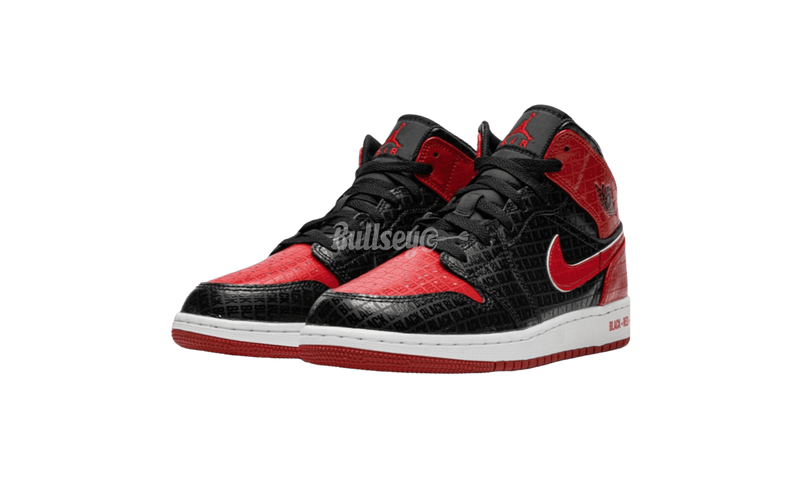 Air Jordan 1 Mid SS "Bred Text" - Bullseye Sneaker Boutique
