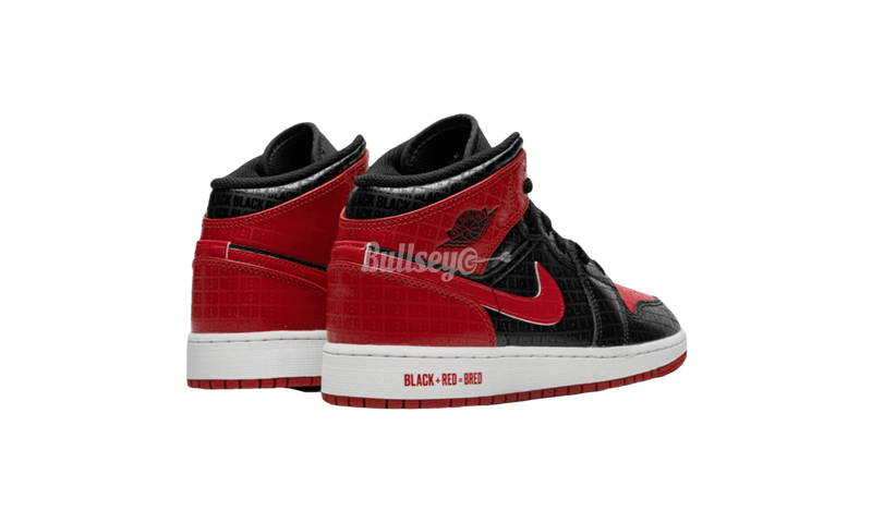 Air Jordan 1 Mid SS "Bred Text" - Bullseye Sneaker Boutique
