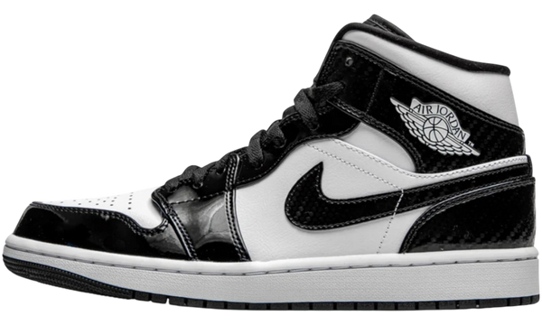 Air Jordan 1 Mid "Carbon Fiber" (PreOwned) (No Box)-Bullseye Sneaker Boutique