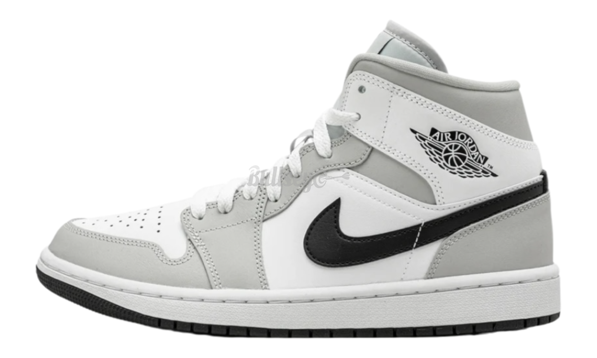 Air Jordan 1 Mid "Light Smoke Grey"-Bullseye Sneaker Boutique