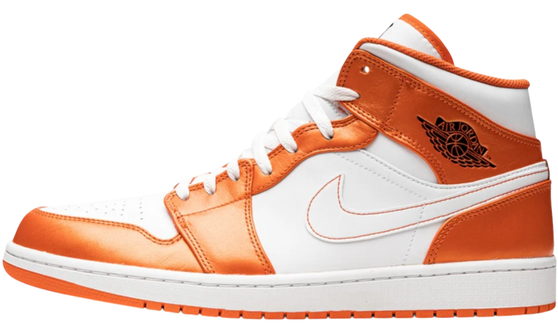 Air Jordan 1 Mid "Metallic Orange" (PreOwned) (No Box)-Bullseye Sneaker Boutique