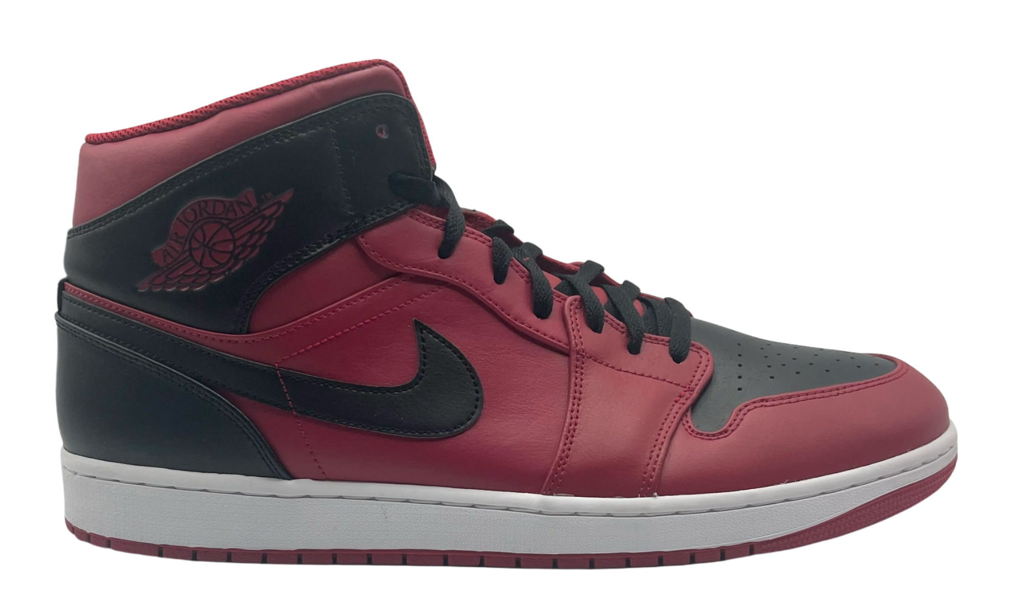 Air Jordan 1 Mid "Reverse Bred" (2021) (PreOwned) (No Box)