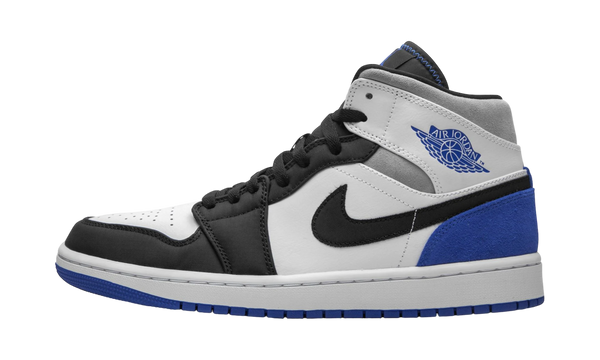 Air Jordan 1 Mid "Royal Black Toe" (PreOwned) (No Box)-Vmrikko Mid Heel Sandals