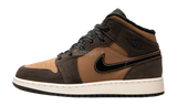 Air Jordan 1 Mid SE "Dark Chocolate" GS-Bullseye Sneaker Boutique