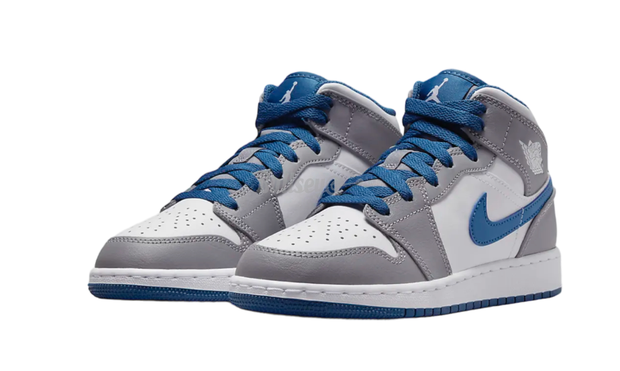 Air Jordan 1 Mid "True Blue" GS