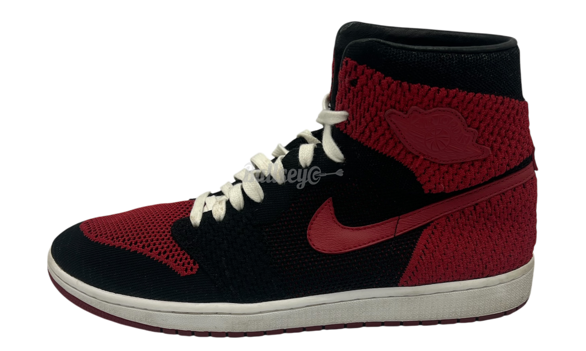 Air Jordan 1 Retro Flyknit "Bred" (PrOwned)-Bullseye Sneaker Boutique