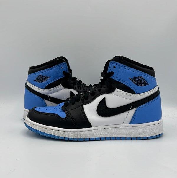 air jordan 1 mid gs corduroy sneakers best sell Retro High OG "UNC Toe" GS (PreOwned) (No Box)