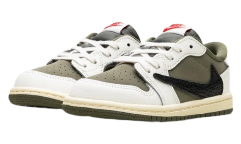 Air Jordan 1 Retro Low OG SP "Travis Scott Medium Olive" Toddler