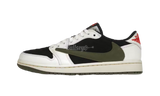 Air Jordan 1 Retro Low OG SP x Travis Scott "Olive" (Flawed Stained Lace)-Bullseye Sneaker Boutique