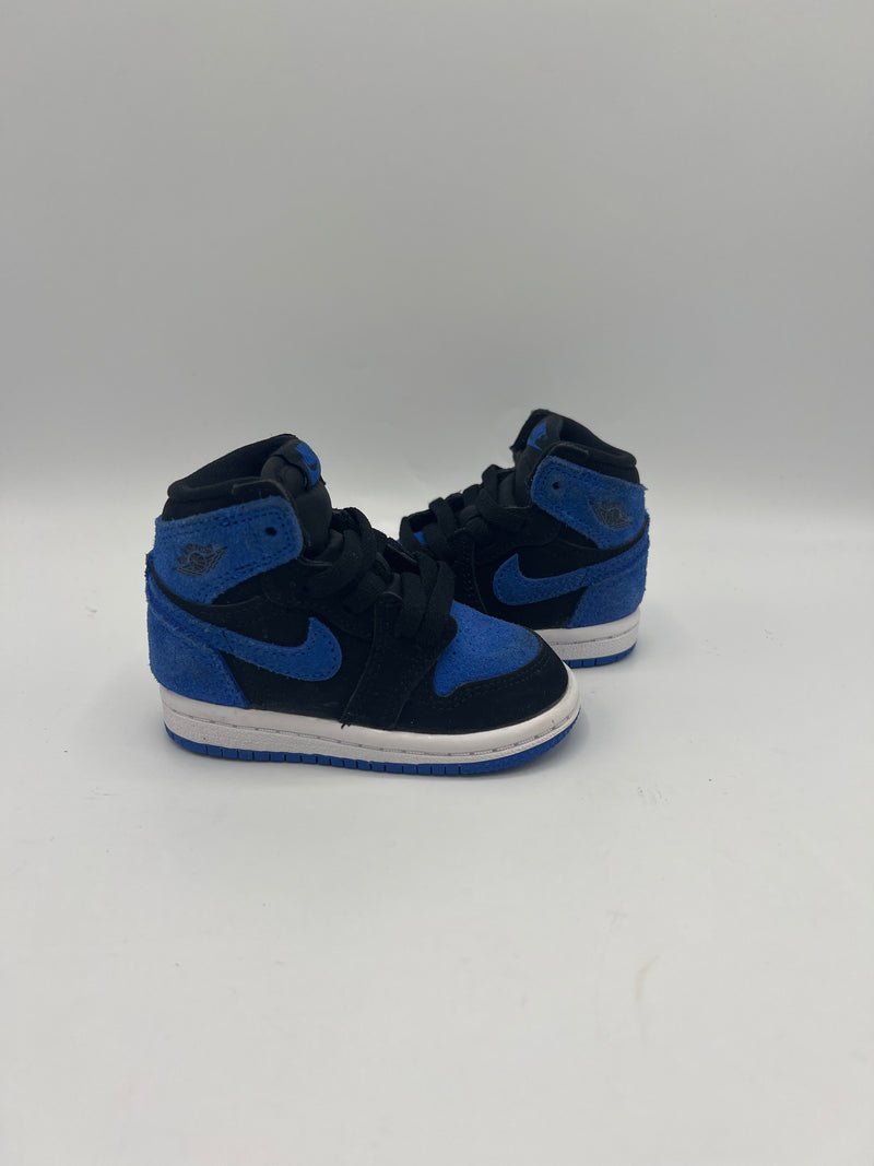 Air Jordan 1 Retro "Royal Reimagined" TD (PreOwned)