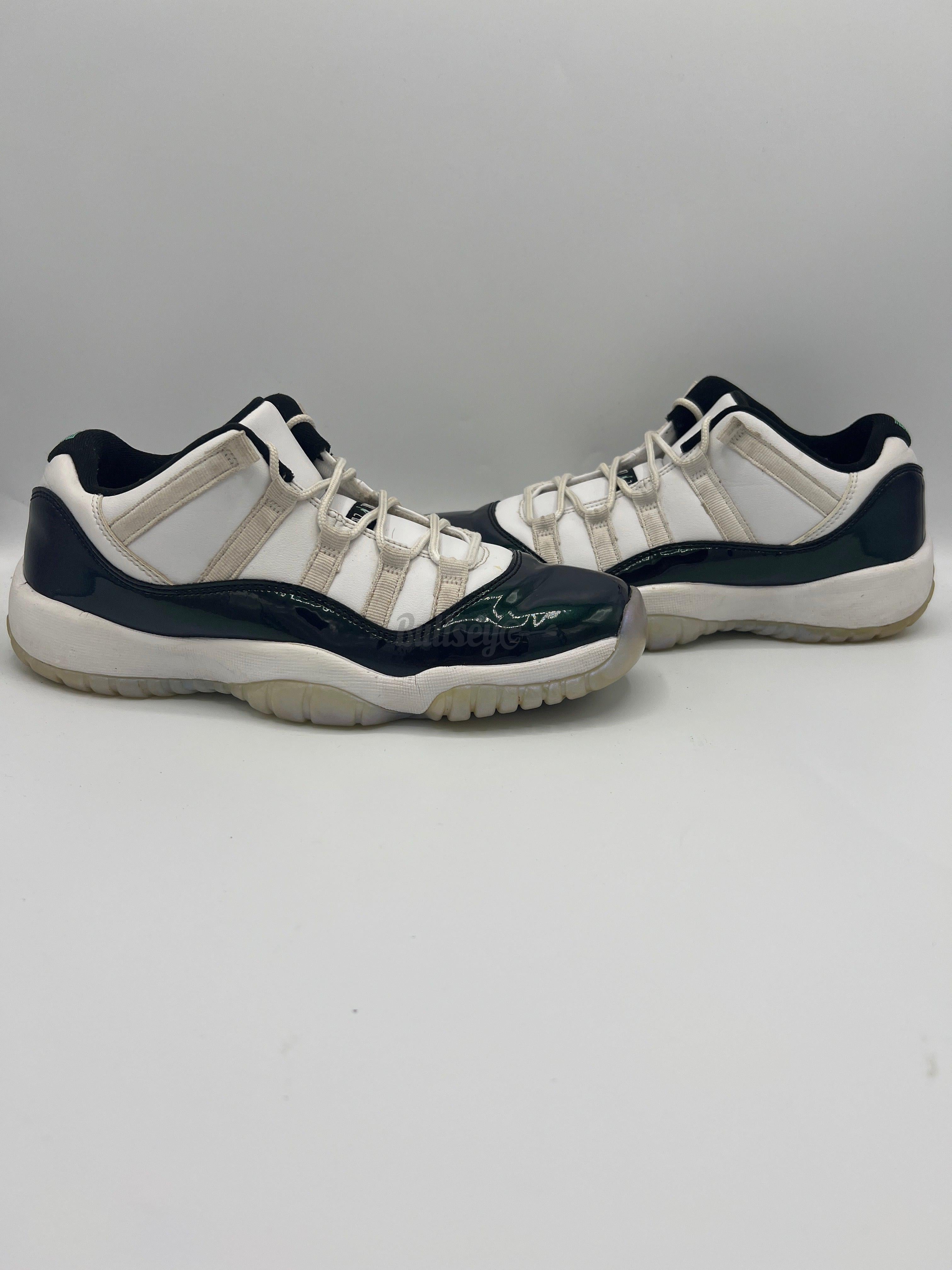 Air Jordan 11 Retro Low "Emerald" (PreOwned) (No Box)