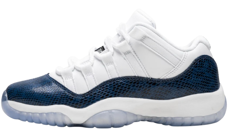 Air Jordan 11 Retro Low "Navy Snakeskin" (PreOwned) (No Box)-Bullseye Sneaker Boutique