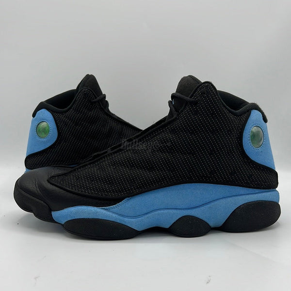 chunky sheepskin boots Black Retro "Black University Blue" (PreOwned)-Bullseye ONE Sneaker Boutique