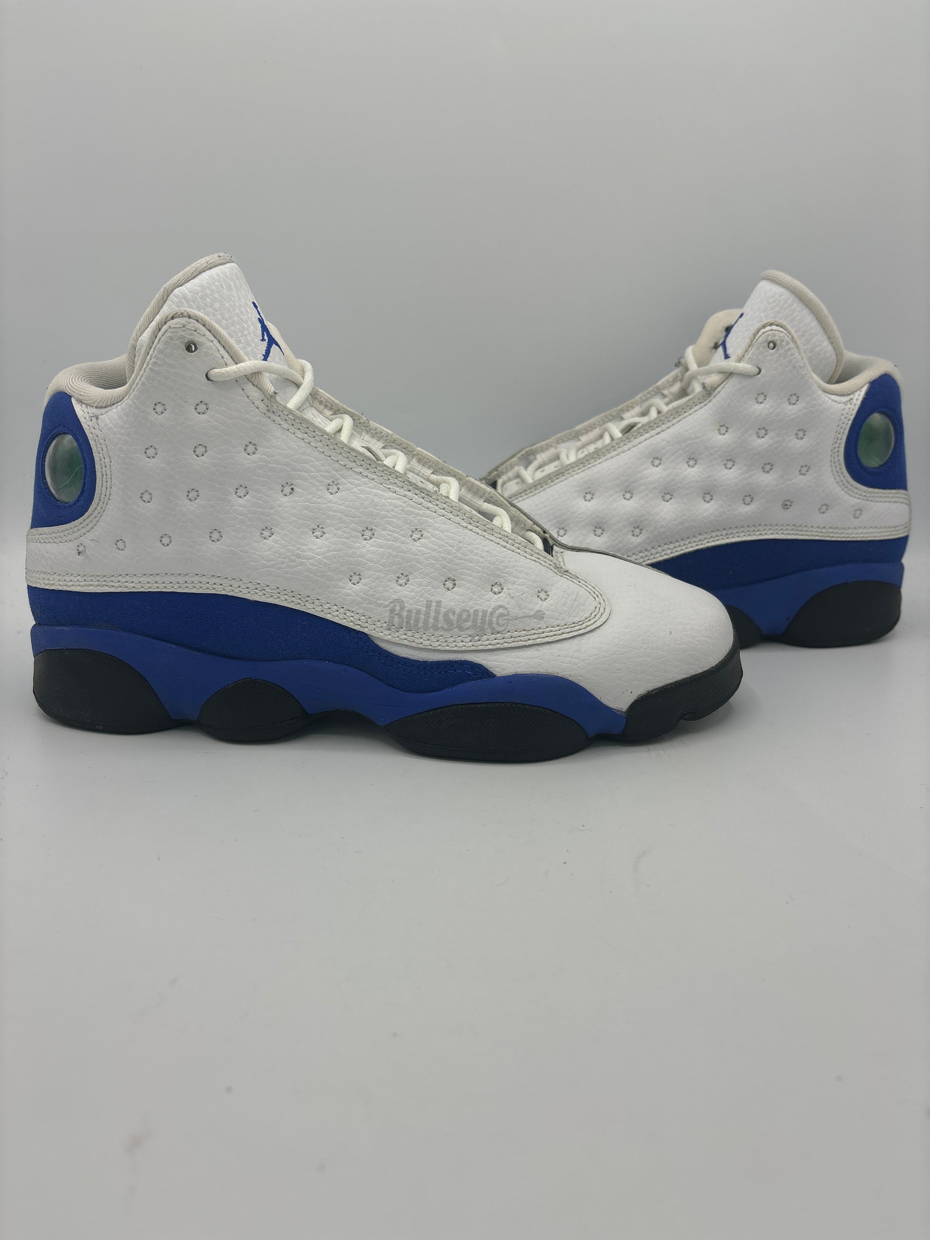 Air Jordan 13 Retro White Hyper Royal Black GS (PreOwned) (Rep Box)