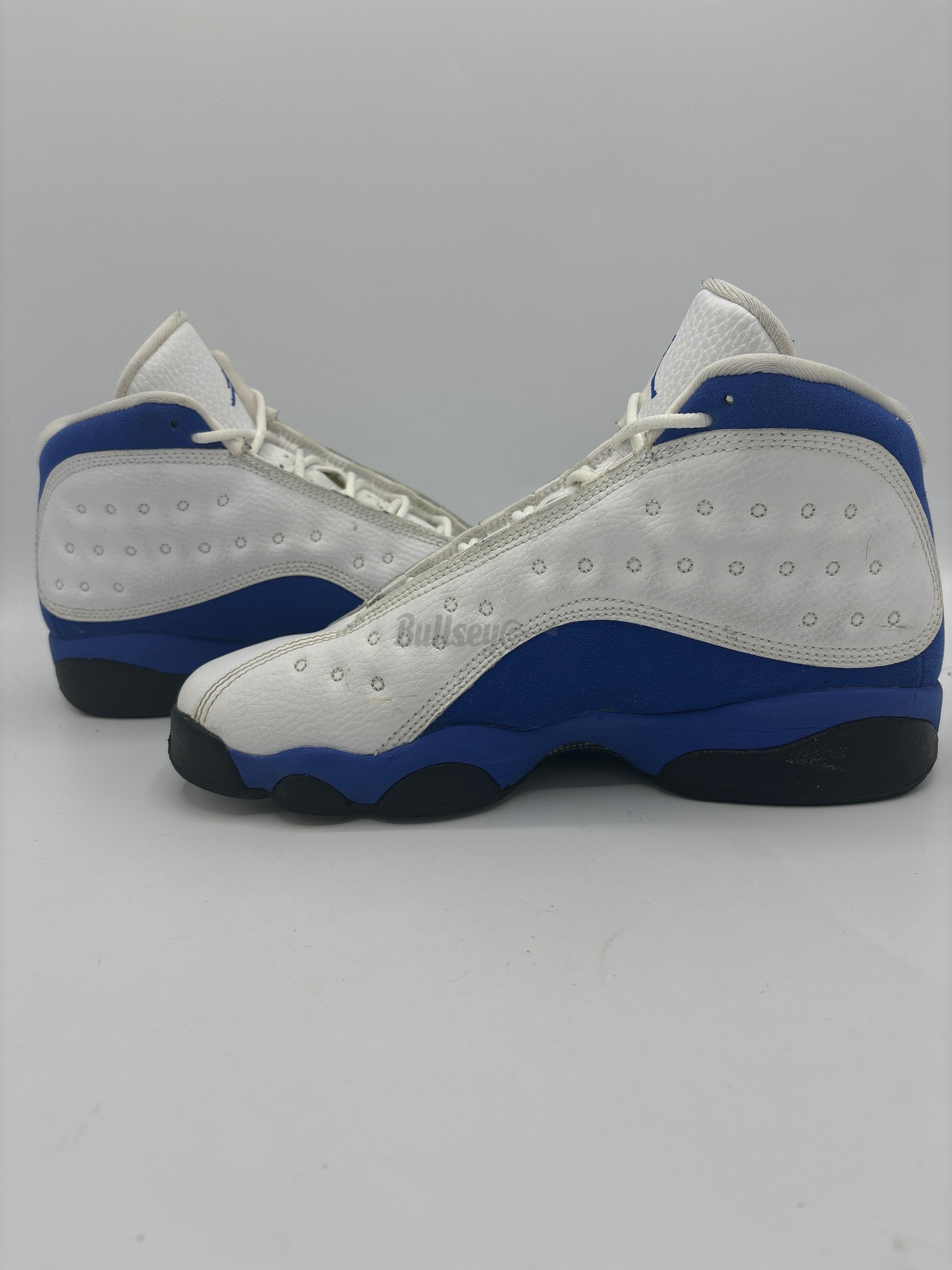 Air Jordan 13 Retro White Hyper Royal Black GS (PreOwned) (Rep Box)