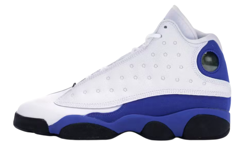 Air Jordan 13 Retro White Hyper Royal Black GS (Rep Box)-Urlfreeze Sneakers Sale Online