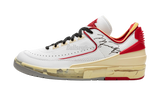 Air Jordan 2 Retro Low x OFF-White "Chicago"-Bullseye Sneaker Boutique