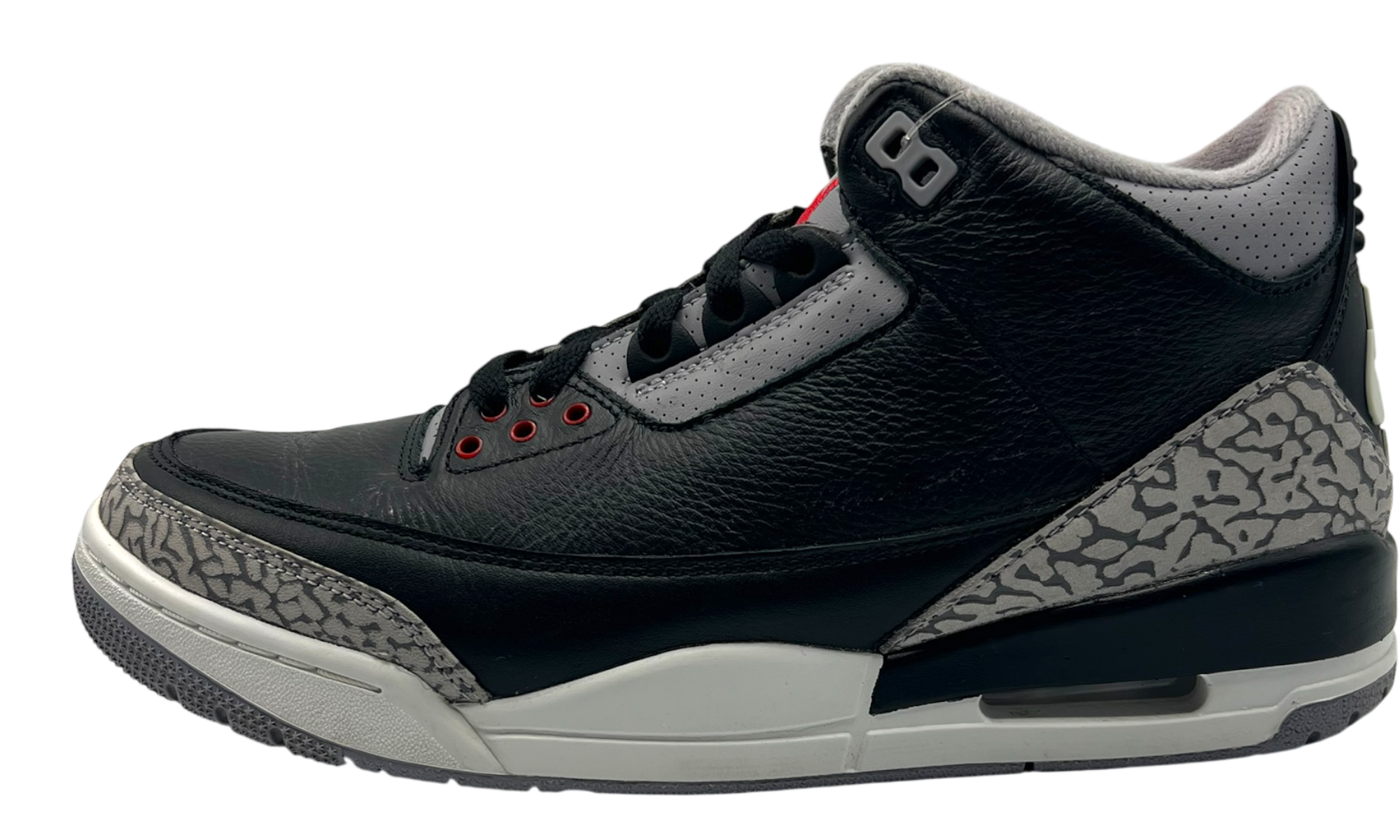 Air Jordan 3 Retro "Black Cement" (2024) (PreOwned)-Bullseye Sneaker Boutique