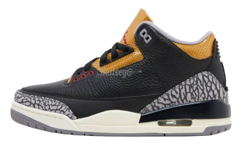 Air Jordan 3 Retro "Black Gold" GS (PreOwned)-Bullseye Sneaker Boutique