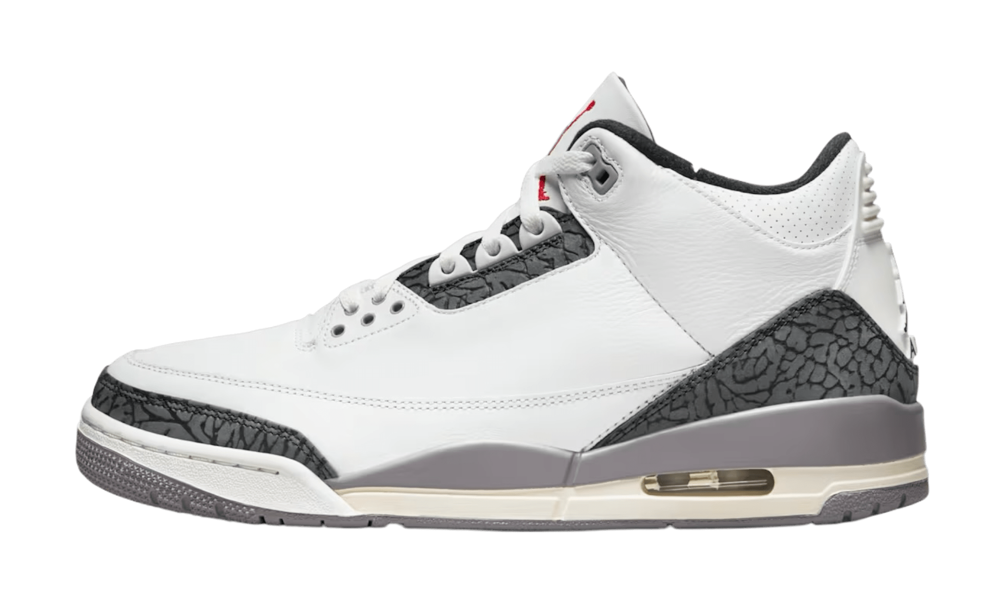 Air Jordan 3 Retro "Cement Grey"-Bullseye Sneaker Boutique