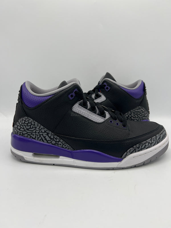 Air jordan Pensole 3 Retro "Court Purple" (PreOwned) (No Box)