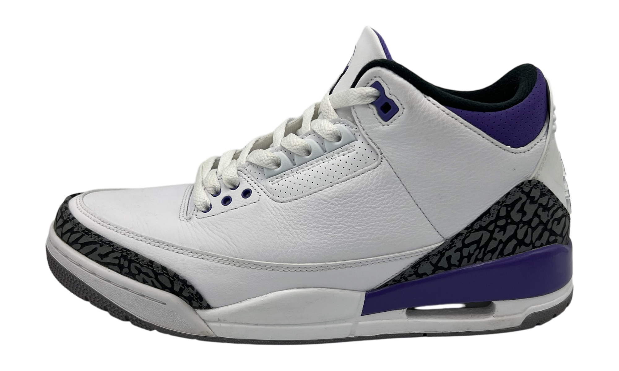 Air Jordan 3 Retro "Dark Iris" (PreOwned)-Bullseye Sneaker Boutique
