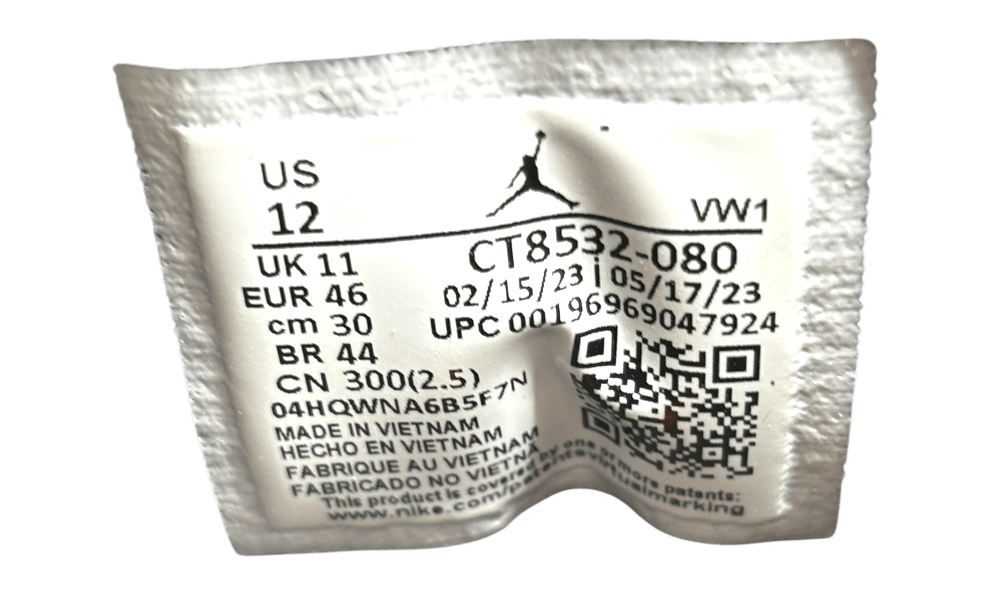 Air Jordan 3 Retro "Fear" (PreOwned)