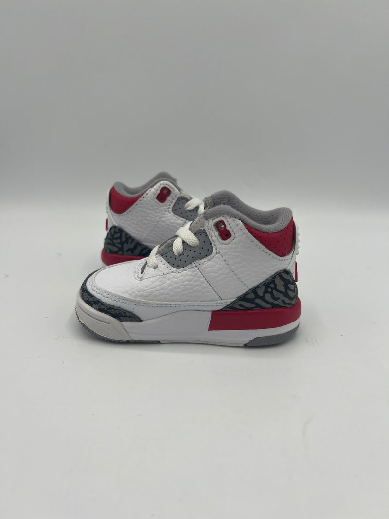 Air Jordan 3 Retro "Fire Red" TD (PreOwned)