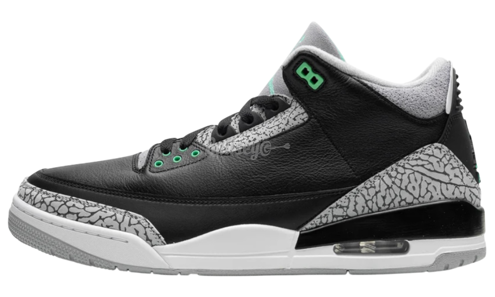 Air Jordan 3 Retro "Green Glow" (PreOwned)-Bullseye Sneaker Boutique