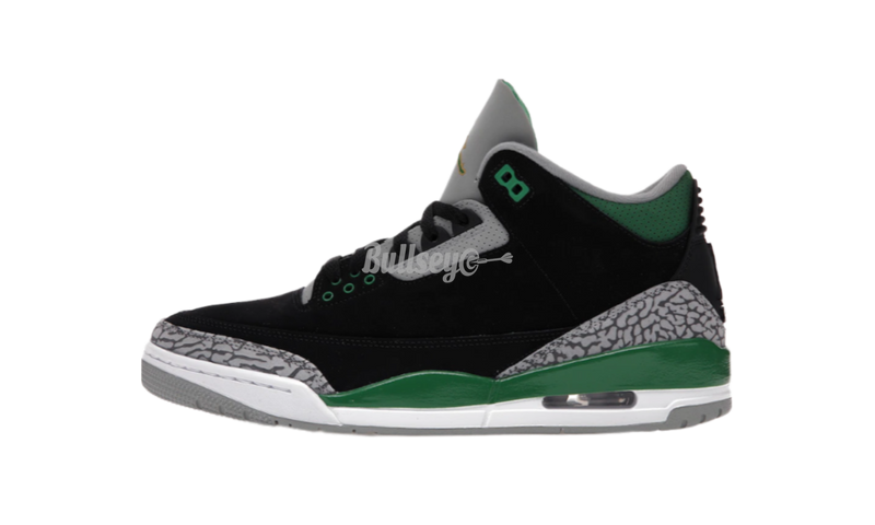 Air Jordan 3 Retro "Pine Green" (PreOwned) (No Box)-Nike Air Jordan 1 Mid Banned GS 554725-074 EU 35