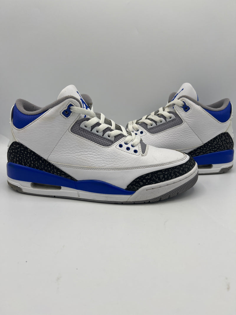 Air Jordan 3 Retro "Racer Blue" (PreOwned) (No Box)