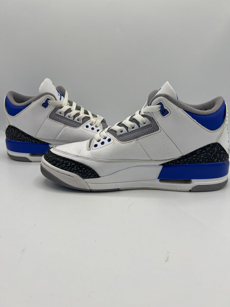 Air Jordan 3 Retro "Racer Blue" (PreOwned) (No Box)