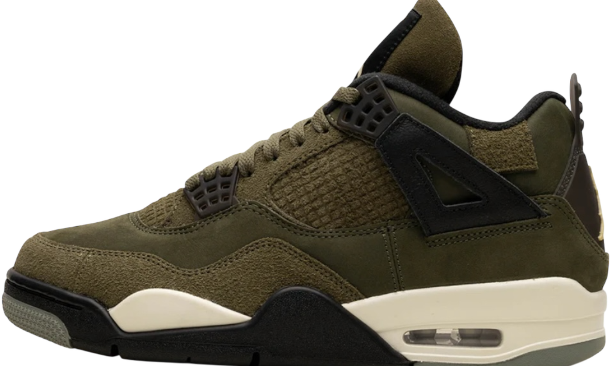 Air Jordan 4 Retro "Craft Olive" (PreOwned)-Bullseye Sneaker Boutique