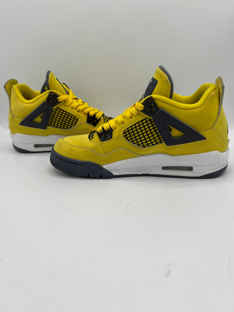 Air Jordan 4 Retro "Lightning" GS (PreOwned) (No Box)