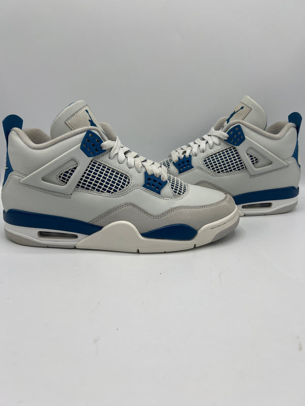 Air Jordan 4 Retro "Military Blue" (2024) (PreOwned) (No Box)-Bullseye Sneaker Boutique