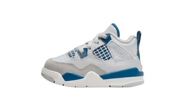 Air Jordan white 4 Retro "Military Blue" Toddler-air jordan white 1 centre court reflective do7762 004 release date info